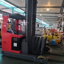 Electric Forklift Reach Truck with Double Scissors
